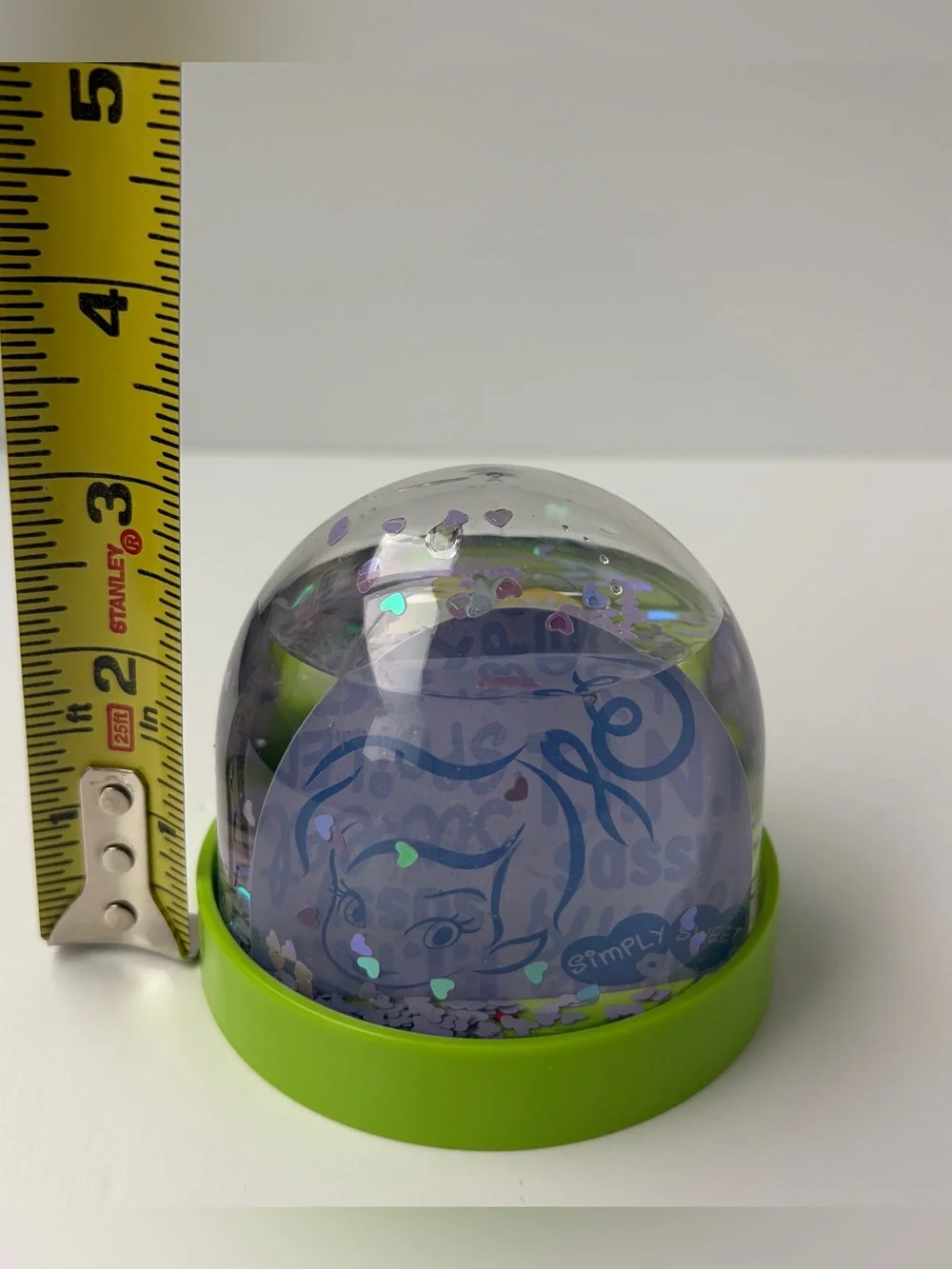 Disney Parks Snowglobe TINK‎ Tinkerbell Disneyland Resort Plastic Collectible